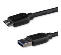 StarTech.com Slim Micro USB 3.0 Cable - M/M - 0.5m (20in)