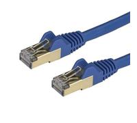 StarTech.com 0.5m Blue Cat6a Ethernet STP Cable