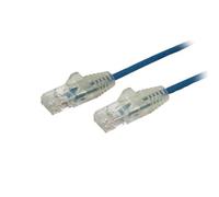StarTech.com 0.5m Blue Slim CAT6 GbE Patch Cable