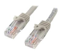 StarTech.com 0.5m Grey Snagless Cat5e Patch Cable