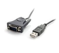 StarTech.com USB to RS232 DB9/DB25 Serial Adapter Cable - M/M