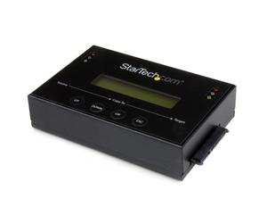 StarTech.com 1:1 Standalone Hard Drive Duplicator with Disk Image Manager For Backup and Restore, Store Several Disk Images on one 2.5/3.5" SATA Drive, HDD/SSD Cloner, No PC Required - TAA