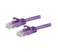 StarTech.com 1.5 m CAT6 Patch Cable - 100% Copper Wire - Snagless Connector - Purple