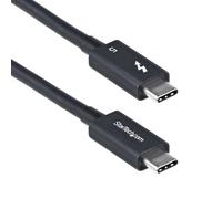 StarTech.com 1.5ft (50cm) Thunderbolt 5 Cable, 80Gbps/Up to 120Gbps, 240W PD, 8K 60Hz, Certified Thunderbolt Cable - Compatible w/Thunderbolt 4/USB4/USB-C