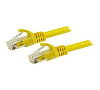 StarTech.com 1.5m CAT6 Ethernet Cable - Yellow CAT 6 Gigabit Ethernet Wire -250MHz 100W PoE RJ45 UTP Network/Patch Cord Snagless w/Strain Relief Individually Tested