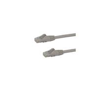 StarTech.com 1.5m CAT6 Ethernet Cable - Grey CAT 6 Gigabit Ethernet Wire -650MHz 100W PoE RJ45 UTP Network/Patch Cord Snagless w/Strain Relief Fluke Tested/Wiring is UL Certified/TIA (N6PATC150CMGR)