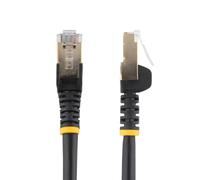 StarTech.com 1.5 m CAT6a Patch Cable - Shielded (STP) - 100% Copper Wire - Snagless Connector - Black