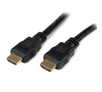 StarTech.com 1.6ft (50cm) HDMI Cable - 4K High Speed HDMI Cable with Ethernet - UHD 4K 30Hz Video - HDMI 1.4 Cable - Ultra HD HDMI Monitors Projectors TVs & Displays - Black HDMI Cord - M/M