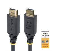 StarTech.com 1.6ft 50cm Premium Certified High Speed HDMI Cable 4K 60Hz/1440p 14