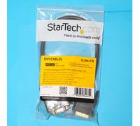 StarTech.com 1 ft / 30cm DVI-I Analog (M) to 2 X VGA Video (F) Y Splitter Cable