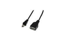 StarTech.com 1 ft Mini USB 2.0 Cable - USB A to Mini B F/M