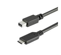 StarTech.com 1 m (3.3 ft.) USB-C to Mini DisplayPort Cable - 4K 60Hz - Black