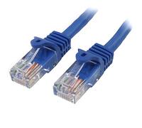 StarTech 1m Cat5e Snagless Ethernet Cable, PoE, Blue (45PAT1MBL)