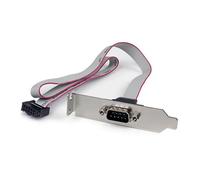 StarTech.com 1 Port 16in DB9 Serial Port Bracket to 10 Pin Header - Low Profile