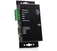 StarTech.com 1 Port Metal Industrial USB to RS422/RS485 Serial Adapter w/ Isolation