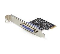 StarTech.com 1-Port Parallel PCIe Card - PCI Express to Parallel DB25 Adapter Card - Desktop Expansion LPT Controller for Printers, Scanners & Plotters - SPP/ECP - Standard/Low Profile