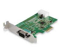 StarTech.com 1-port PCI Express RS232 Serial Adapter Card - PCIe RS232 Serial Host Controller Card - PCIe to Serial DB9 - 16950 UART - Low Profile Expansion Card - Windows & Linux