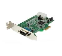 StarTech.com 1-port PCI Express RS232 Serial Adapter Card - PCIe RS232 Serial Host Controller Card - PCIe to Serial DB9 - 16550 UART - Low Profile Expansion Card - Windows & Linux (PEX1S553LP)