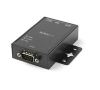 StarTech.com 1-Port Serial-to-IP Ethernet Device Server - RS232 - DIN Rail and Surface Mountable - Aluminum