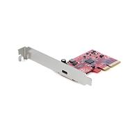 StarTech.com 1-Port USB 3.2 Gen 2x2 PCIe Card, USB-C 20Gbps PCI Express 3.0 x4 Adapter, Data Only, Windows/macOS/Linux, TAA