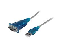 StarTech.com 1 Port USB To RS232 DB9 Serial Adapter Cable - M/M ICUSB232V2