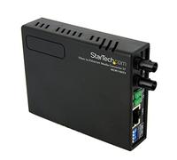 StarTech.com 10/100 Multi Mode Fiber Copper Fast Ethernet Media Converter ST 2 km - UTP to 100Base-Fx - Fiber Optic Media Converter MM