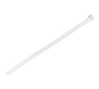 StarTech.com 10"(25cm) Reusable Cable Ties - 1/4"(7mm) wide 2-1/2"(65mm) Bundle Dia. 50lb(22kg) Tensile Strength Releasable Nylon Ties Indoor/Outdoor 94V-2/UL Listed 100 Pack - White