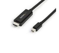 StarTech.com 10ft (3m) Mini DisplayPort to HDMI Cable - 4K 30Hz Video - mDP to HDMI Adapter Cable - Mini DP or Thunderbolt 1/2 Mac/PC to HDMI Monitor/Display - mDP to HDMI Converter Cord