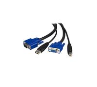 StarTech.com 10 ft 2-in-1 Universal USB KVM Cable