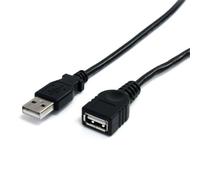 StarTech.com 10 ft Black USB 2.0 Extension Cable A to A - M/F