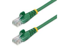 StarTech.com 10 ft. Cat5e Ethernet Cable 10 ft Green - 3 m Cat 5e Snagless Ethernet Wire - Category 5e Patch Cable (45PATCH10GN)