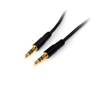 StarTech.com 10 ft Slim 3.5mm Stereo Audio Cable - M/M