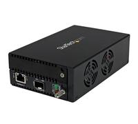 StarTech 10 Gigabit Ethernet CoppertoFiber Media Converter Open SFP+
