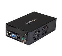 StarTech 10 Gigabit Ethernet CoppertoFiber Media Converter Open SFP+