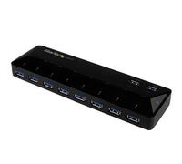 StarTech.com 10-Port USB 3.0 Hub with Charge and Sync Ports - 2 x 1.5A Ports~10-Port USB 3.0 Hub with Charge and Sync Ports - 5Gbps - 2 x 1.5A Ports