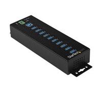 StarTech.com 10-Pt Industrial USB 3.0 Hub w/ Ext. Power Supply