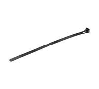 StarTech.com 100 Pack of Resealable Zip Ties - 8 - Black