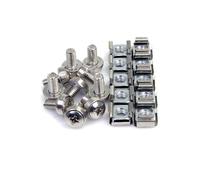 StarTech.com 100 Pkg M6 Mounting Screws and Cage Nuts for Server Rack Cabinet