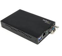 StarTech.com 1000 Mbps Gigabit Single Mode Fiber Media Converter LC 40