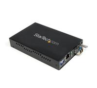 StarTech.com 1000 Mbps Gigabit Single Mode Fiber Media Converter LC 40 km