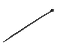 StarTech.com 1000-Pack 6"(15cm) Cable Ties - 1/8"(3.6mm) wide, 1-3/8"(39mm) Bundle Diameter, 40lb(18kg) Tensile Strength, Nylon Self Locking Zip Ties with Curved Tip, UL Listed, Black - TAA