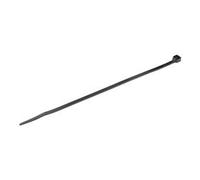 StarTech.com 8"(20cm) Cable Ties - 1/8"(4mm) wide, 2-1/8"(55mm) Bundle Diameter, 50lb(22kg) Tensile Strength, Nylon Self Locking Zip Ties w/ Curved Tip - 94V-2/UL Listed, 1000 Pack - Black