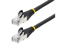 StarTech.com 100ft Black CAT6a Ethernet Cable, Snagless RJ45, 10GbE, 100W PoE++, S/FTP, 500MHz, 27AWG Pure Bare Copper, LSZH