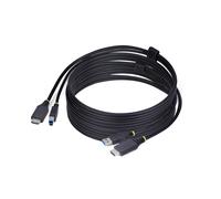StarTech.com 10ft (3m) HDMI and USB 5Gbps KVM Cable, 4K 60Hz, HDMI 2.0 and USB Combo Cable for KVM Switches