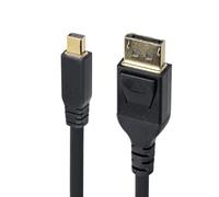 StarTech.com 10ft (3m) Mini DisplayPort to DisplayPort 1.4 Cable - 8K 60Hz/4K 120Hz HBR3 HDR, UHD mDP to DP 1.4 Cord, Slim (34 AWG) Ultra HD Monitor/Video Cable