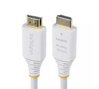 Premium High Speed 4K 60Hz Hdmi 2.0 Certified Lead M-M Gold Contacts 3M White