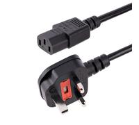 StarTech.com 10ft (3m) UK Computer Power Cable, 18AWG, BS 1363 to C13,
