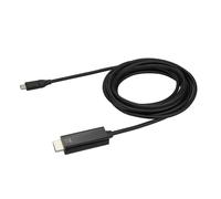 StarTech.com 10ft (3m) USB C to HDMI Cable - 4K 60Hz USB Type C to HDMI 2.0 Video Adapter Cable - Thunderbolt 3 Compatible - Laptop to HDMI Monitor/Display - DP 1.2 Alt Mode HBR2 - Black