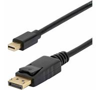 StarTech.com 10ft (3m) Mini DisplayPort to DisplayPort 1.2 Cable - 4K x 2K UHD Mini DisplayPort to DisplayPort Adapter Cable - Mini DP to DP Cable for Monitor - mDP to DP Converter Cord