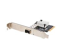 StarTech.com 10G PCIe SFP+ Card - Single SFP+ Port Network Adapter - Open SFP+ for MSA-Compliant Modules/Direct-Attach Cables - 10 Gigabit Fiber PCIe NIC - PCI Express SFP+ Network Card (PEX10GSFP)